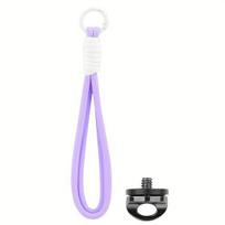Patvarus nailoninis dirželis DJI Pocket 3 ir Action 5,  Violetinė