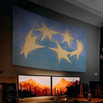 Jaukūs Žvaigždėti Poliesterio Gobelenai, 79 * 59 coliai (200 * 150 cm)