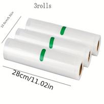 vakuuminiai maišeliai, 3 vnt, 28cm*300cm*3 ritinėliai