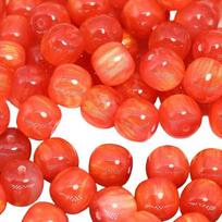 Karoliukų rinkinys,  Red (10pcs/set)