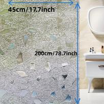 Langų plėvelė, 45 cm / 17,7 colio x 200 cm / 78,7 colio