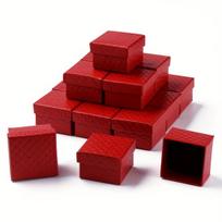 Žiedų dėžutė,  Red (24 Pieces)
