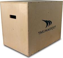 Medinė pliometrinė dėžė Yakimasport 75/60/50 cm