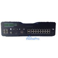 Traffic control server DS-TP50-12DT(4T), 4 analog, 12 IP, SATA, USB, VGA, RS232, RS485, eSATA
