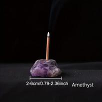 Smilkalų laikiklis, 1pc Amethyst Stone