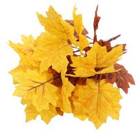 Dirbtiniai klevo lapai,  AHF496 Yellow