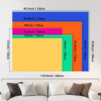 Budos statula su lotoso gėlėmis fonui, 70.8inch*90.5inch/180cm*230cm