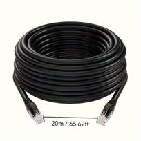 Aukštos spartos CAT6 Ethernet kabelis, BLACK-30M