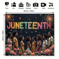 Juneteenth Šventės Fotografijos Fonas, 51 colių * 59 colių / 130 cm * 150 cm