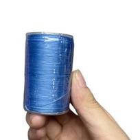 Vaškintas poliesterio siūlas odos gaminiams,  Baby blue-022
