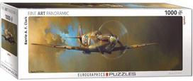 Eurographics 1000 det. Spitfire lėktuvas, panoraminiai dėlionė