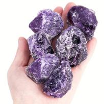 Ametisto kristalai, 1 svaras 453,60 g (apie 12–28 vnt.)