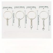 Raktų žiedų rinkinys,  32mm Key Chain Hanging 4-Secti