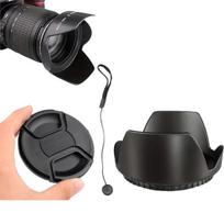 Tulpės formos objektyvo gaubto rinkinys, 72 mm