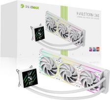 Chłodzenie wodne GameMax Gamemax CPU Liquid Cooler | HAILSTORM 360 LCD WH | White | Intel, AMD