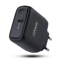 StarTech.com 65W USB-C Laptop Charger, GaN Charger with Power Adapter Brick for Dell, XPS, HP ProBook, MacBook Pro, Microsoft Surface Pro, Black