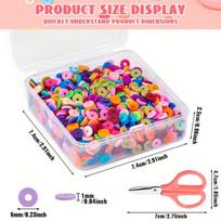 Karoliukų rinkinys, Mixed colors-1009pcs