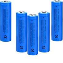 Įkraunama ličio baterija lempai ar kamerai, 5PCS (3000mAh)
