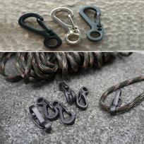 Mini karabinas, 10 vnt, Juoda