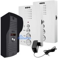 INTERCOM "EURA" ADP-51A3 "DIFESA" - 1-family, 2 handsets, intercom, white