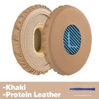 Ausų pagalvėlės, skirtos Bose SoundLink On-Ear OE2 SoundTure ausinėms, keičiamos minkštos putplasčio pagalvėlės, odiniai ausų gaubteliai Protein Leather