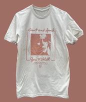 Joni Mitchell 'Court And Spark' T-Shirt LI402 Unisex T-Shirt L gray
