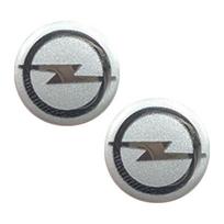 New metal 14mm Opel Car Remote Key Fob JRTD4R5 Emblem Badge Radio button Sticker Replacement for Astra Mokka Insignia Zafira Corsa Tigra