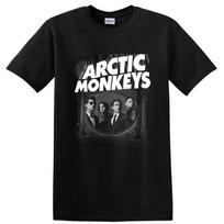 Arctic Monkeys Rock Band Graphic T Shirt Vintage Style Indie Music Tee M black