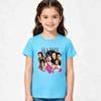 Kids Harry Styles Kiss All The Time Printed Summer Short Sleeve O-Neck T-Shirt 170cm black