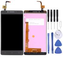 OEM skystųjų kristalų ekranas, skirtas Lenovo A6010 su visu skaitmeniniu įrenginiu (Juoda)