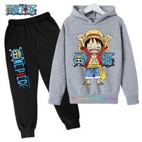 Nauji Anime Naruto Hoodies Vaikų Mada Luffy Megztinis Oversized Hoodie Sportiniai Drabužiai Vaikams Hip Hopo Paltai Berniukų Drabužiai Sudaderas 140 gray