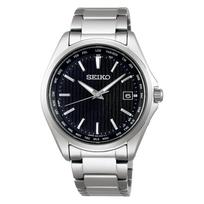 Seiko Selections Titanium Solar Radio-Controlled Watch World Time Function SBTM291