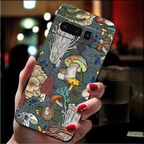 Phone Case For Google Pixel 10 9 Pro XL 9A 8 7 6 Pro Pixel 8A 7A 6A Pixel 8 7 6 5 Mushroom Google Pixel 6 gray