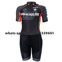 BONT Racing Skinsuit Men’s Speed Inline Roller Skate Skinsuit Fast Skating Triathlon Clothing Ciclismo Skating Jumpsuit Cycling L black