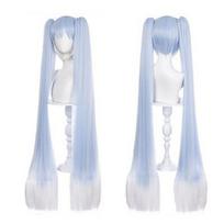 2021 m. Sniego Hatsune Cosplay Kostiumas su Ypač Plačiu Sijonu, Mielas Hatsune Cosplay Apranga Moterims 2021 Snow Miku Wig One size white