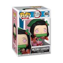Funko Demon Kimetsu no Yaiba Nezuko Kamado Holiday Figure Gift Idea Official Merchandise Kids Adult Toy Anime Fan Collector and Display Model Figure black