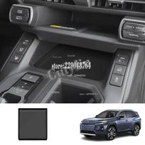 L/RHD For Toyato Rav4 RAV 4 2026 2027 silicone Rubber Gear Shift storage Panel Water Cup holder Pad Wirless Charge accessories LHD RHD ModelA gray
