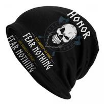 Viking Berserker Skullies Beanies Caps Unisex Winter Warm Knit Hat Women Unisex Fashion Adult Bonnet Hats Outdoor Ski Cap Beanies Hat black