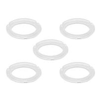 Kavos Aparato Tarpinės O-žiedai Silikoninė Sandarinimo Tarpinė Lengvai Montuojamos Kavos Aparato Sandarikliai 58mm Kavos Aparatams 5PC