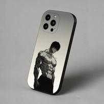 Toji Fushiguro Jujutsu K-Kaisen iPhone dėklas 17,16,15,14,13,12,11 Pro,Max,Plus,X,XS,XR,SE,Mini modeliams Galinis apsauginis dangtelis iPhone17promax
