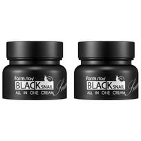 FARM STAY Black Snail kremas „viskas viename“ 100 ml (3 variantai) 2pcs black