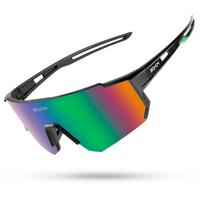 SCVCN Nauji Lauko Dviračių Akiniai Nuo Saulės Vyrams MTB Dviračio Akiniai Sportiniai Žygiai Kalnų Laipiojimas Moterims Dviračių Važiavimas UV400 Akiniai 1LENS green