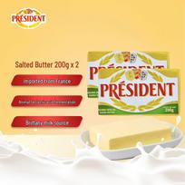 President Prancūziškas fermentuotas pieno sviestas white
