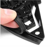 1Pair Motorcycle Helmet Visor Shield Gear Base Plate Set For AGV K1 K3SV K5 gray