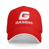 GasGas Enduro Motociklo Kepuraitė su Snapeliu Retro Kalnų Dviratininko Sumuštinio Stiliaus Kepurės Unisex Moterims Reguliuojamos Kepurės Apsauganti nuo Saulės Kepurė Adjustable red