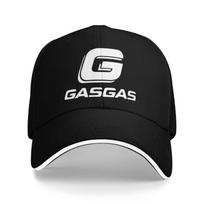 GasGas Enduro Motociklo Kepuraitė su Snapeliu Retro Kalnų Dviratininko Sumuštinio Stiliaus Kepurės Unisex Moterims Reguliuojamos Kepurės Apsauganti nuo Saulės Kepurė Adjustable black