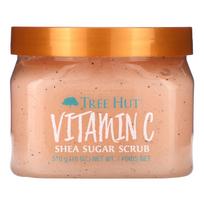 Tree Hut, Shea Sugar Scrub, Vitamin C, 510g (18oz) beige