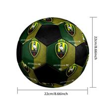 DYDIS 5 ADO Den Haag Futbolo kamuolys Spalvingas Visų amžių Mašina siūtas PVC Paruoštas varžyboms Patvarus Aukšto atšokimo brown