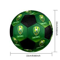 DYDIS 5 ADO Den Haag Futbolo kamuolys Spalvingas Visų amžių Mašina siūtas PVC Paruoštas varžyboms Patvarus Aukšto atšokimo black