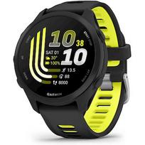 Garmin Forerunner 170 Music 3.05 cm (1.2") AMOLED 42 mm Digital 390 x 390 pixels Touchscreen Black GPS (satellite) 010-03920-10